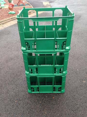 Multi-Use Beer and Milk Crates