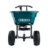 53kg Broadcast Salt Spreader for Snow and Ice - Pneumatic Wheels