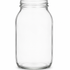 500ml White Flint Glass Powder Jar