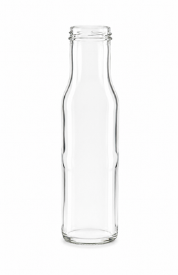 250ml Round Glass Sauce Bottle