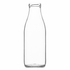 750ml Screw Neck Glass Milk Bottle | 48mm Neck | Reusable Glass Dairy Bottle