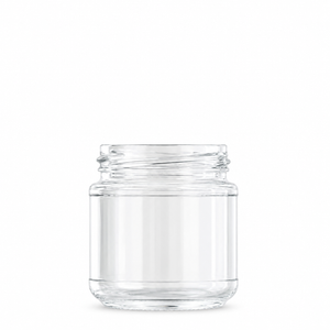 192ml Honey Jar Flint Glass