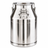 25 Litre Stainless Steel Milk Churn – Durable and Secure Dairy Transport