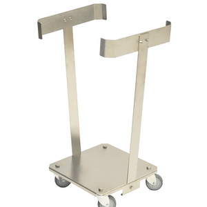 Stainless Steel Sack Rack – C3 – 508 × 425 × 875 mm – For 125 Litre Bags
