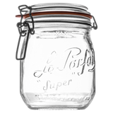 750ml Le Parfait Clip Top Preserving Empty Jar 595g