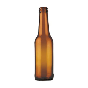 275ml Amber Tall Neck Standard Beer Bottle – Pallet of 2,050