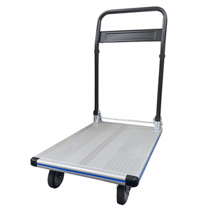 Aluminium Folding Platform Trolley 150kg 470W x 740Lmm
