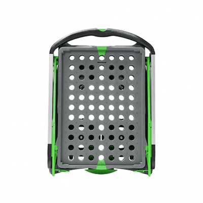 Folding Plastic Shelf Trolley – 60kg Load Capacity