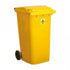 Clinical Waste Bin - Two-Wheeled Mobile Wheelie Bin, 120, 240 & 360 Litre