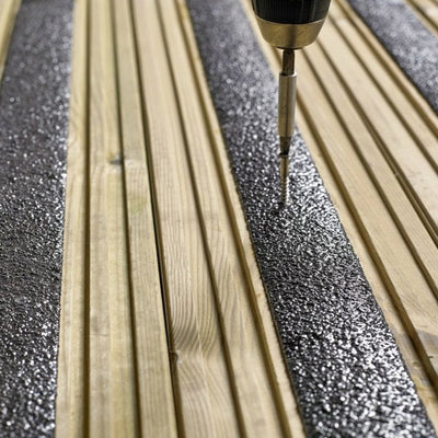 GRP Anti-Slip Decking Strip – 50mm Wide