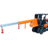 Fork Mounted Extending Jib – Height & Angle Adjustable, 2600-3850mm Reach