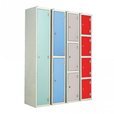 Laminate Door Steel Locker with Cam Key Lock – Changing Room Storage