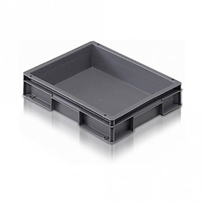 Medium Euro Stacking Container with Solid Sides & Base