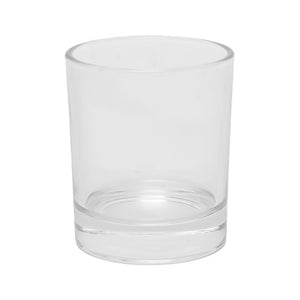 27cl Candle Glass Votive – 270ml White Flint Candle Jar