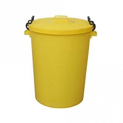 Plastic Coloured Dustbin 110 Litre Waste Bin with Lid