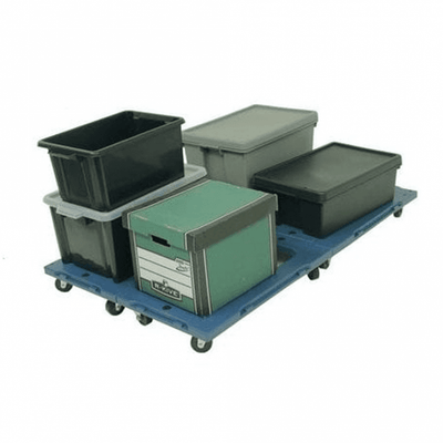 Plastic Open Interconnecting Dolly 350kg
