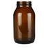 500ml Amber Glass Powder Empty Jar