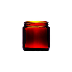 120ml Amber Glass Squat Jar