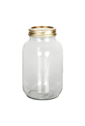 1 Liter Prägeglas Einmachglas